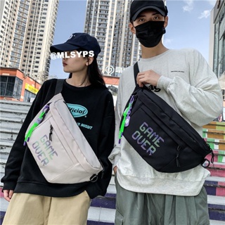Ins Tide Brand Chest Bag Men′ S Casual Japanese Shoulder Bag Boy