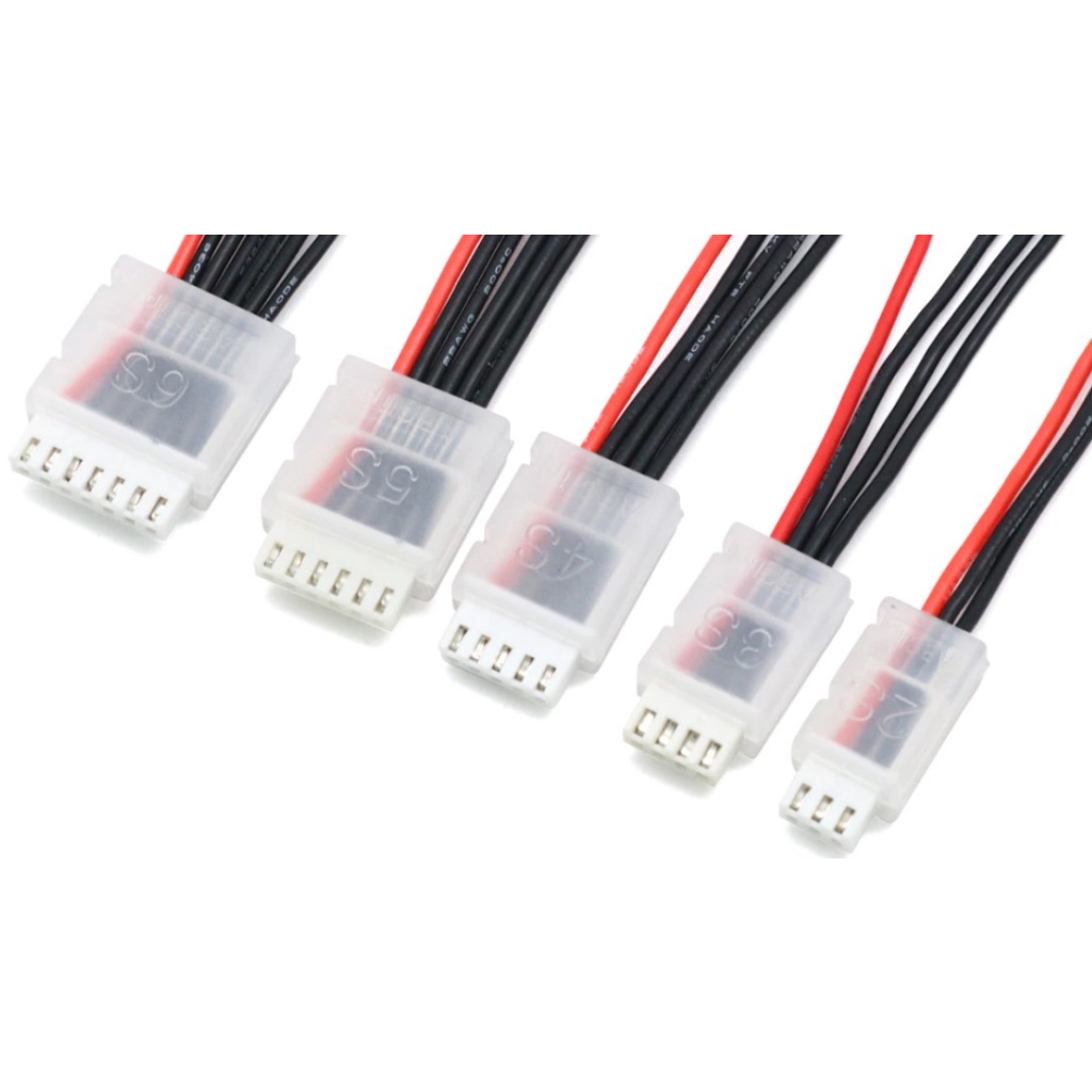 JST-XH Balanced head protector Lipo Battery Balance Plug Savers AB Clip ...