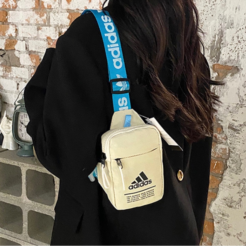 【READY STOCK】Adidas Chest Bag Men Sports Sling Shoulder Bag Korean