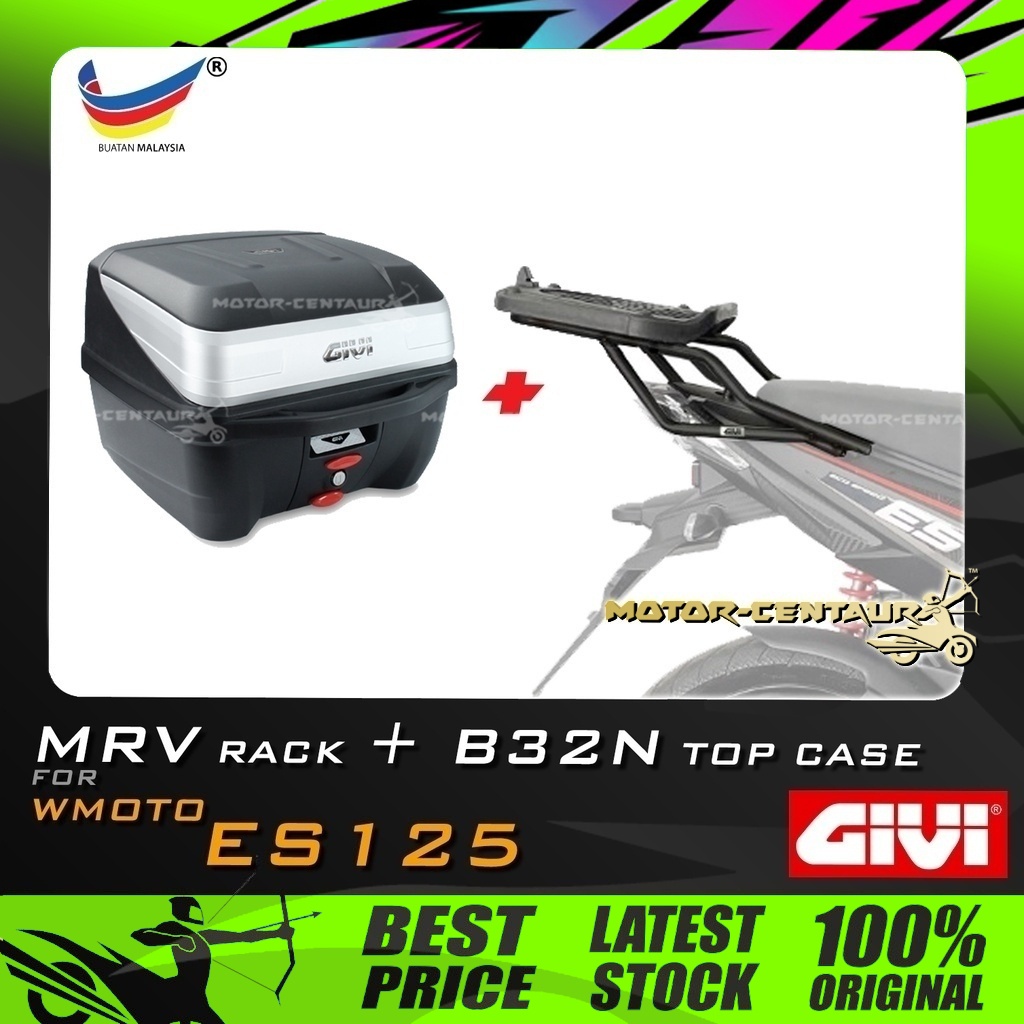 Set Kombo Kotak Box Givi B N Top Case Givi Wmoto Es Mrv Monorack