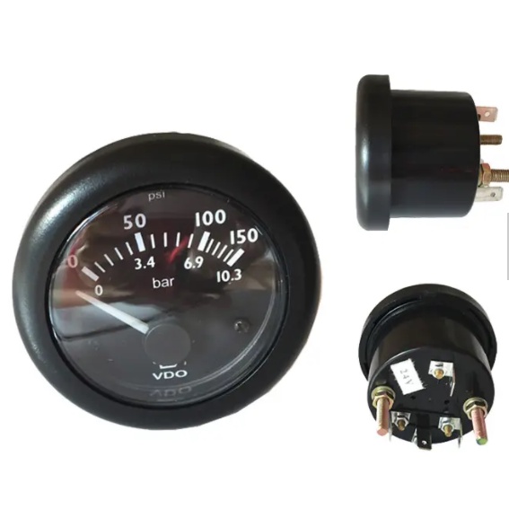 12v 24v VDO Gauge Optional Diesel Engine 52mm VDO Oil Pressure Gauge