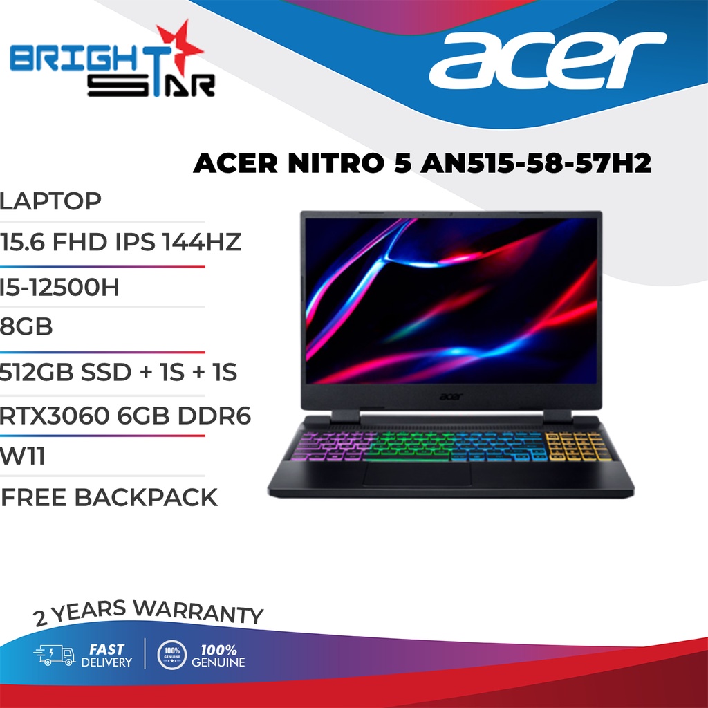 Laptiptop Display Für Acer Nitro 5 - 15.6 Zoll Full HD 144Hz