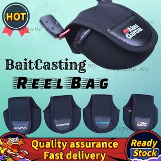 MR.T】 Drum Reel Bag Shimano/Daiwa/AbuGarcia Fishing Reel Cover Beg Mesin  Pancing Overhead Reel Bag BC Reel BaitCasting