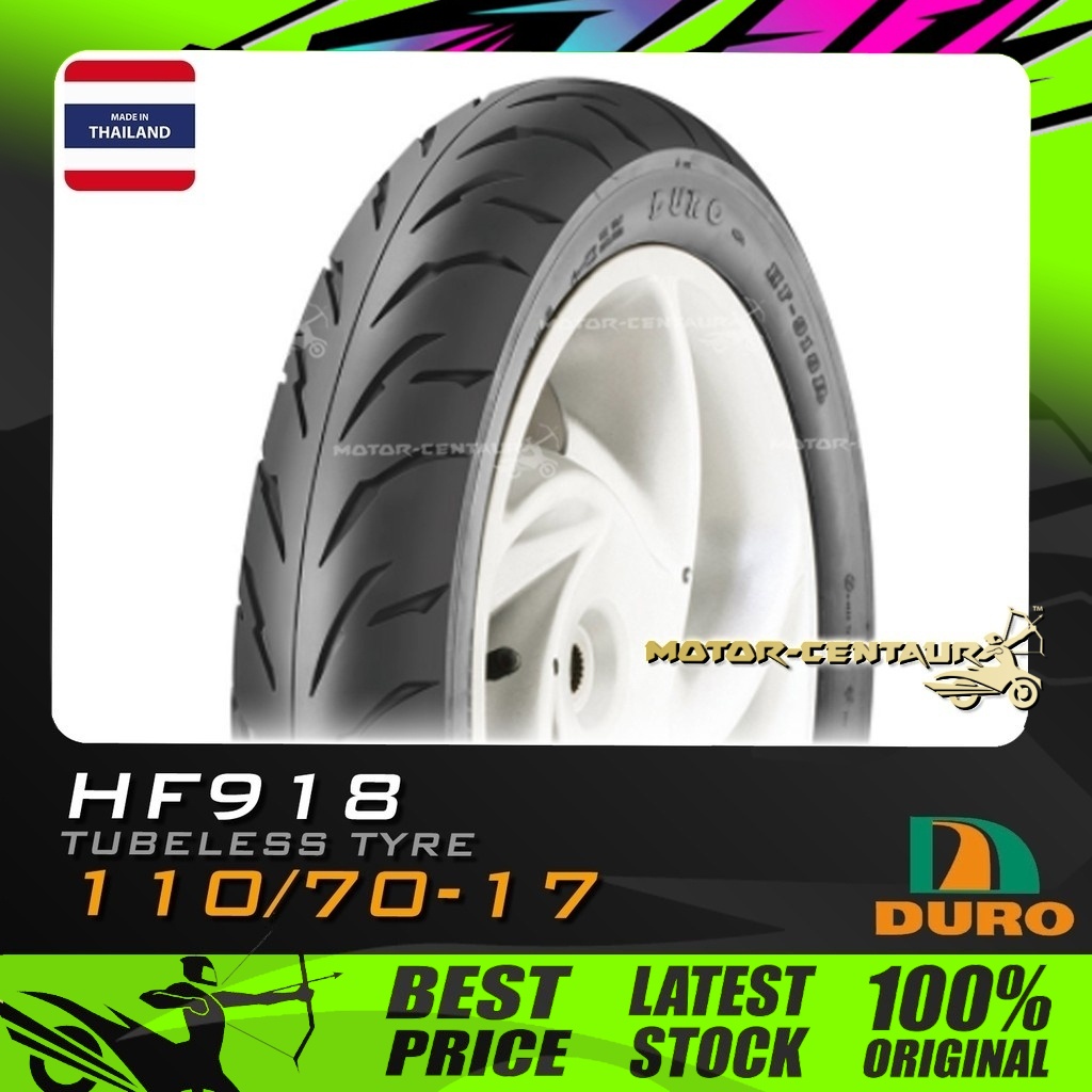 DURO HF918 サマータイヤ 110/70-17 140/70-17 DURO HF918 サマータイヤ 110/70-17 140/70-17 - メルカリ