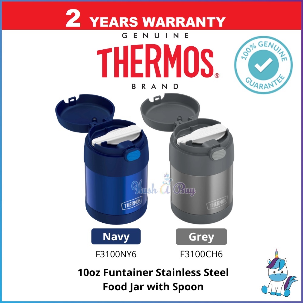Authentic Thermos FUNTAINER Food Jar 295ml FREE COMPATIBLE POUCH 2 Years WarrantyHUSHABUY