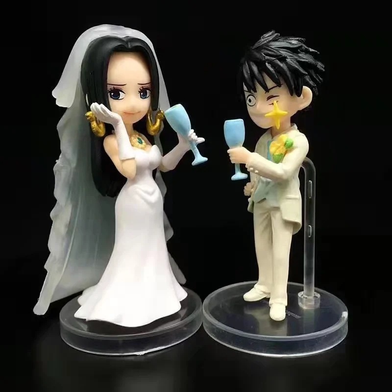 One Piece Mini GK Boa Hancock Luffy Marry PVC Action Figure | Shopee ...