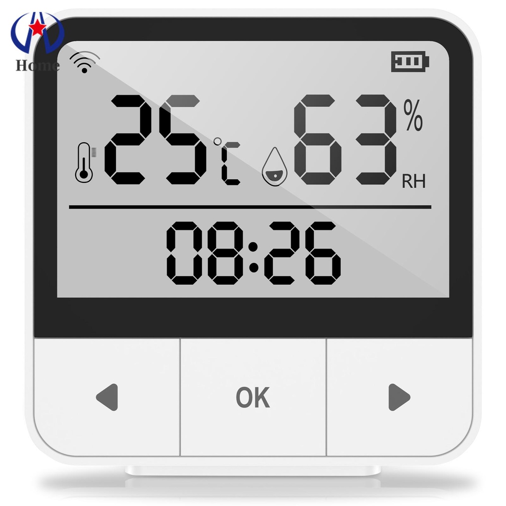 Smart WiFi Thermometer Hygrometer Wireless Temperature Humidity Sensor