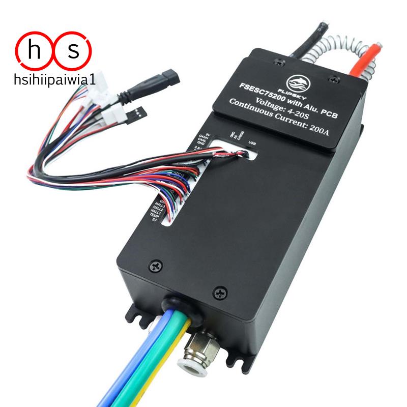 FLIPSKY 1 PC 75200 200A High Current with Aluminum PCB Based on VESC 4