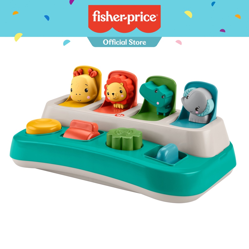 Fisher Price Busy Buddies Pop-up | Shopee Malaysia