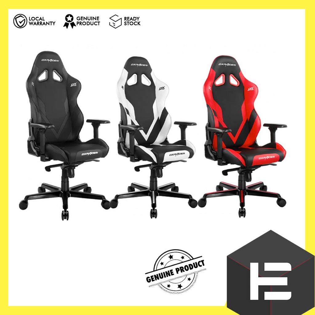 Dxracer G Series Gaming Chair Black White Black Red Black