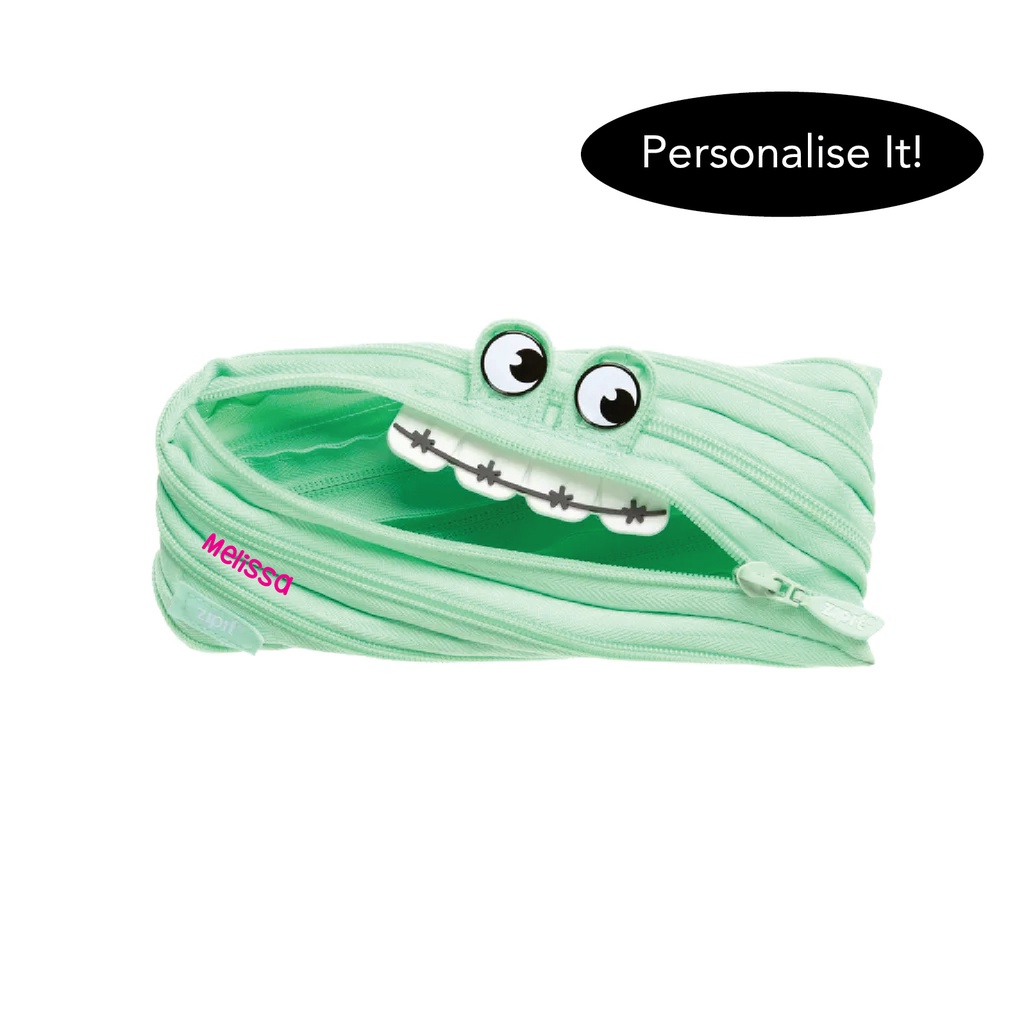 Zipit Gorge Monster Pouch - Mint | Shopee Malaysia