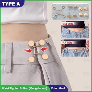  EXCEART Metal Pant Buttons to Size Down Pants Button Tightener  Pants Waist Tightener Butterfly Buttons for Jeans Butterfly Clips for Pants  Jeans Button Replacement Adjustable Big Change