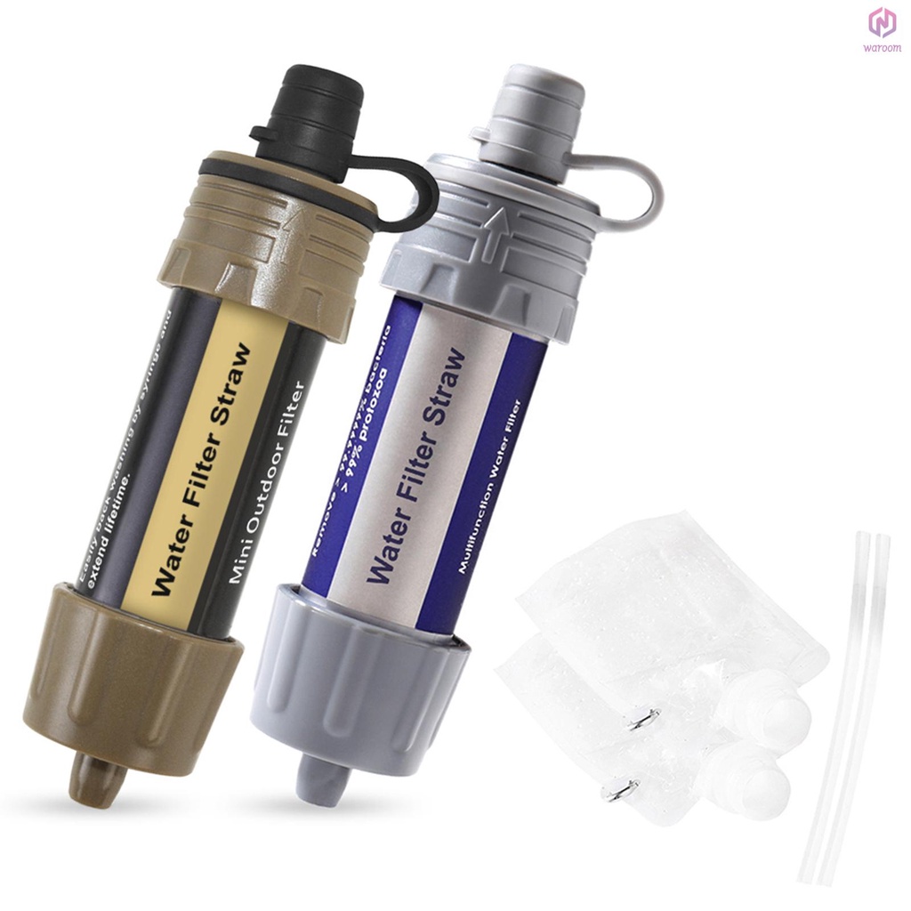 Outdoor Water Filter Straw Water Filtration System Water Purifier for