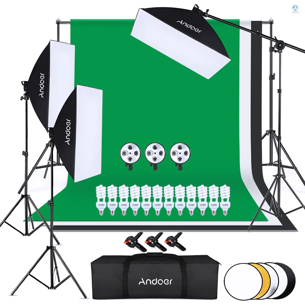 Andoer Studio Photography Kit Shopee Malaysia