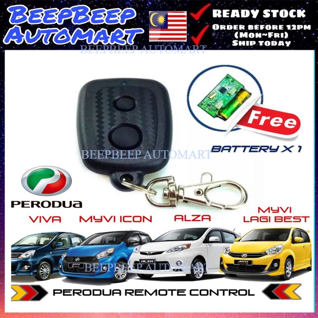 Perodua Myvi ALZA Myvi Lagi best Icon Kancil Kelisa Kenari Viva alarm