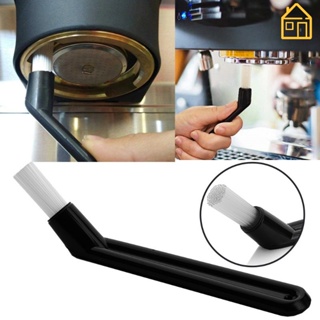 Coffee Distributor Machine Soft Brush Cleaning Tool with Spoon High Elastic  Brush Cleaner Head for Espresso