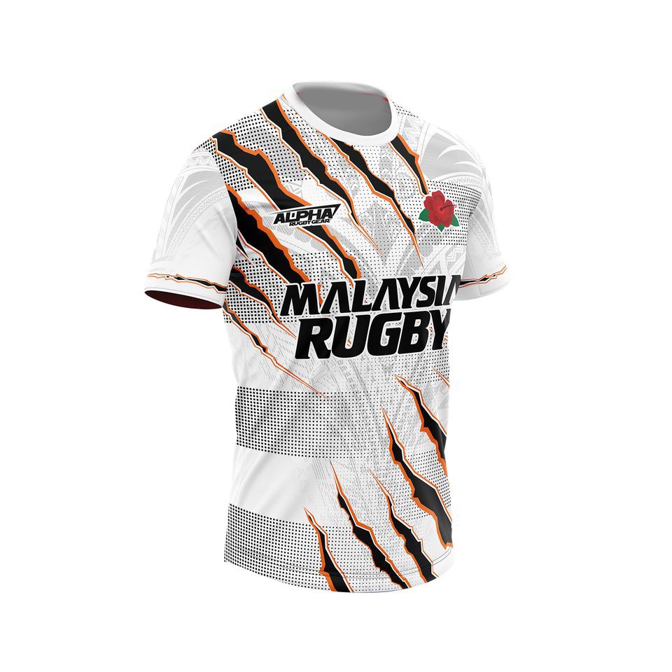 Rugby Jersey Malaysia 2023 Custom Plus Size Baju Jersi Rugbi - bercolar ...