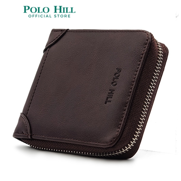 POLO HILL Unisex Short Ziparound Wallet PW108 Shopee Malaysia