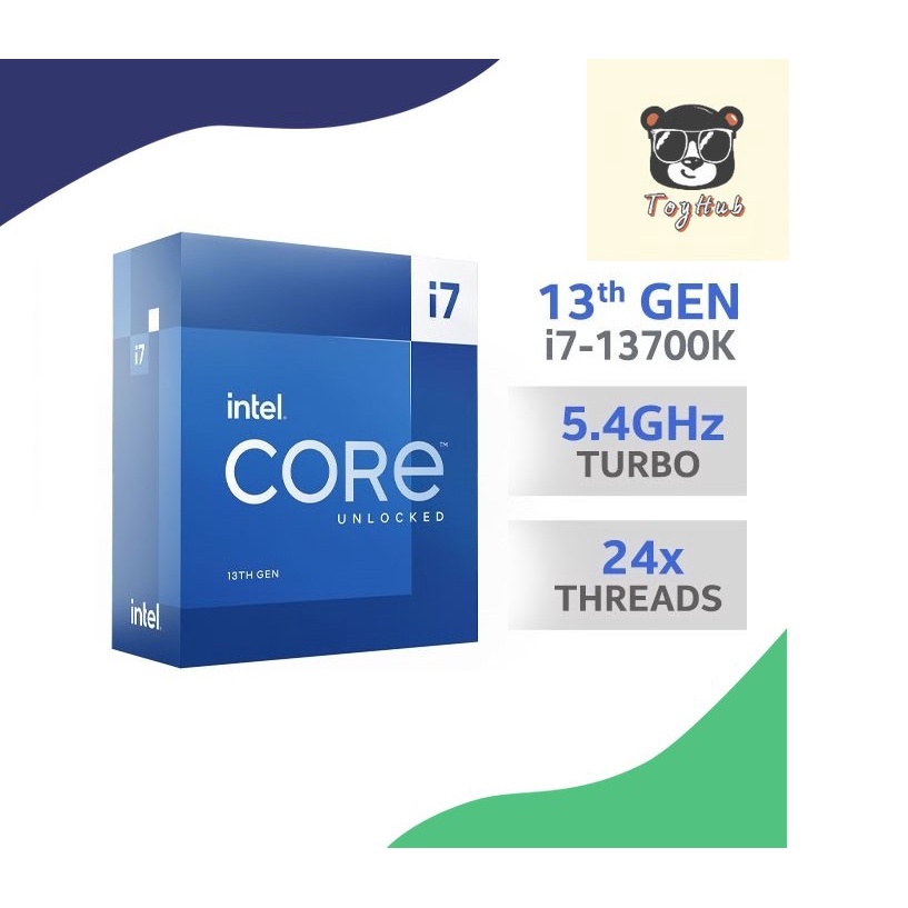Intel Core i7-13700k 16 Core (8P+8E) 24 Thread Desktop CPU Processor ...