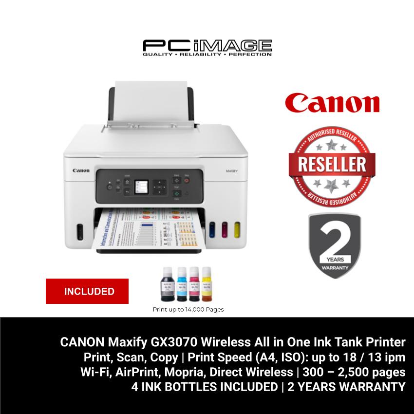 CANON Maxify GX3070 Wireless All in One Ink Tank Printer (Print, Scan ...