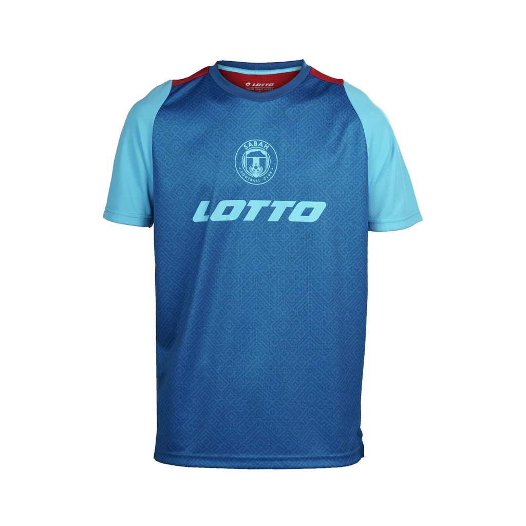 LOTTO SABAH HOME TRAINING MEN'S JERSEY BLUE Shopee Malaysia
