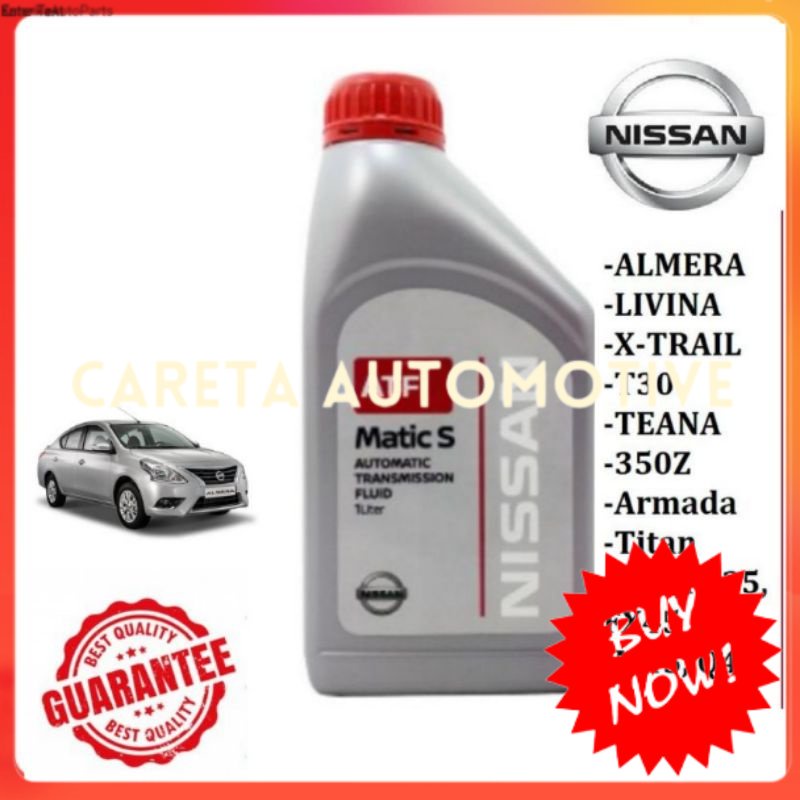 Nissan Atf Matic S Kle Liter Auto Transmission Fluid Shopee