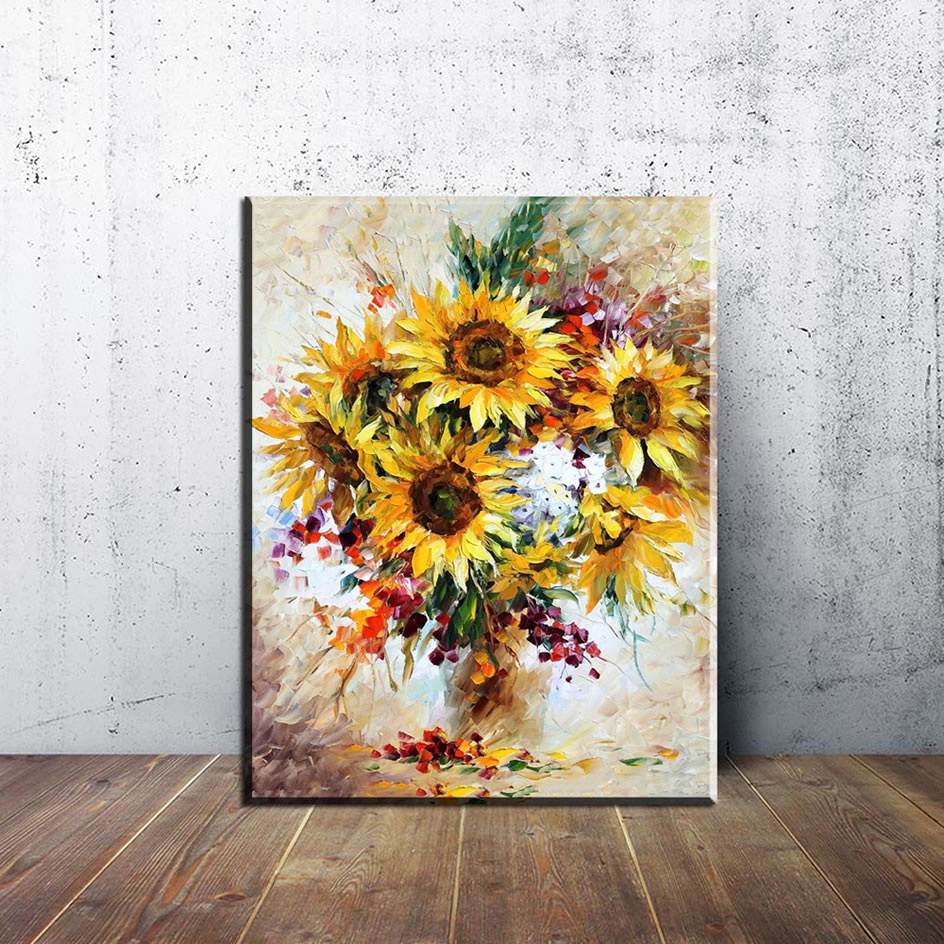 Claude Vase Of Sunflowers Wall Art Prints No Frame Wall Painting