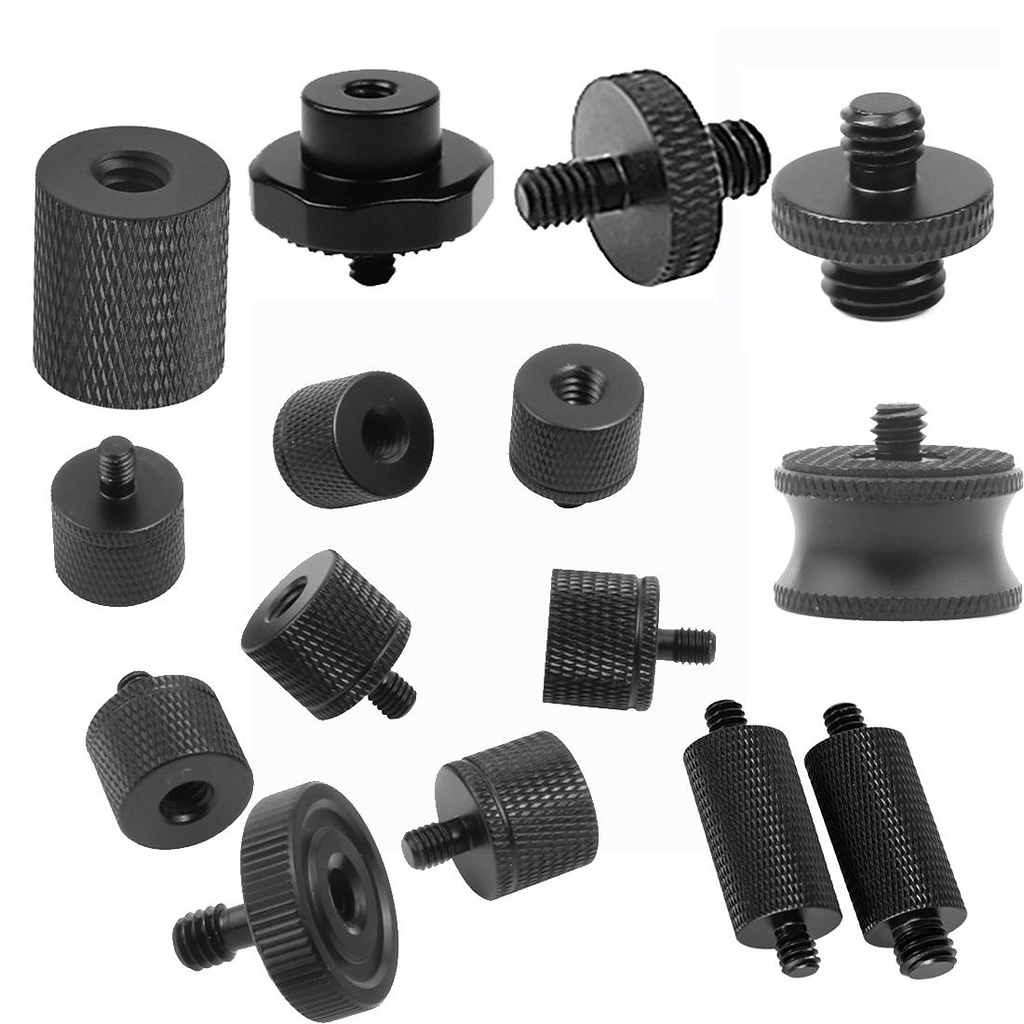 10pcs 1/4" 20 To 3/8" 16 Reducer Bushing Convert Screw Adapter For - View #11