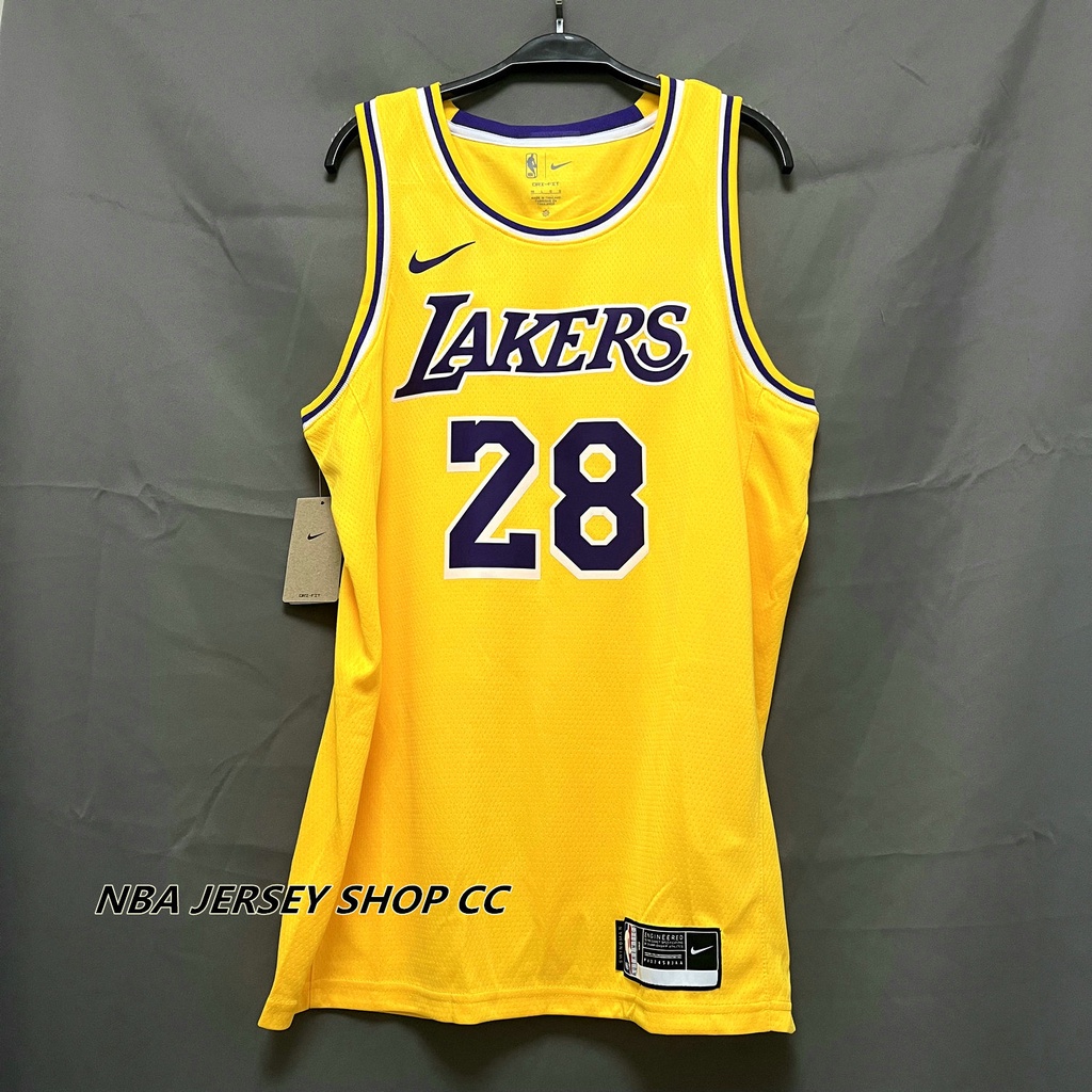 202223 Los Angeles Lakers 28 Rui Hachimura Icon Edition Yellow Jersey