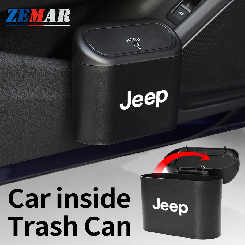 Jeep Car Hanging Garbage Can Car Multifunction Hanging Box Car Cover