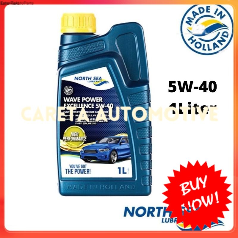 704932 NORTH SEA Lubricant WAVE POWER EXCELLENCE 5W40 Fully Synthetic ...