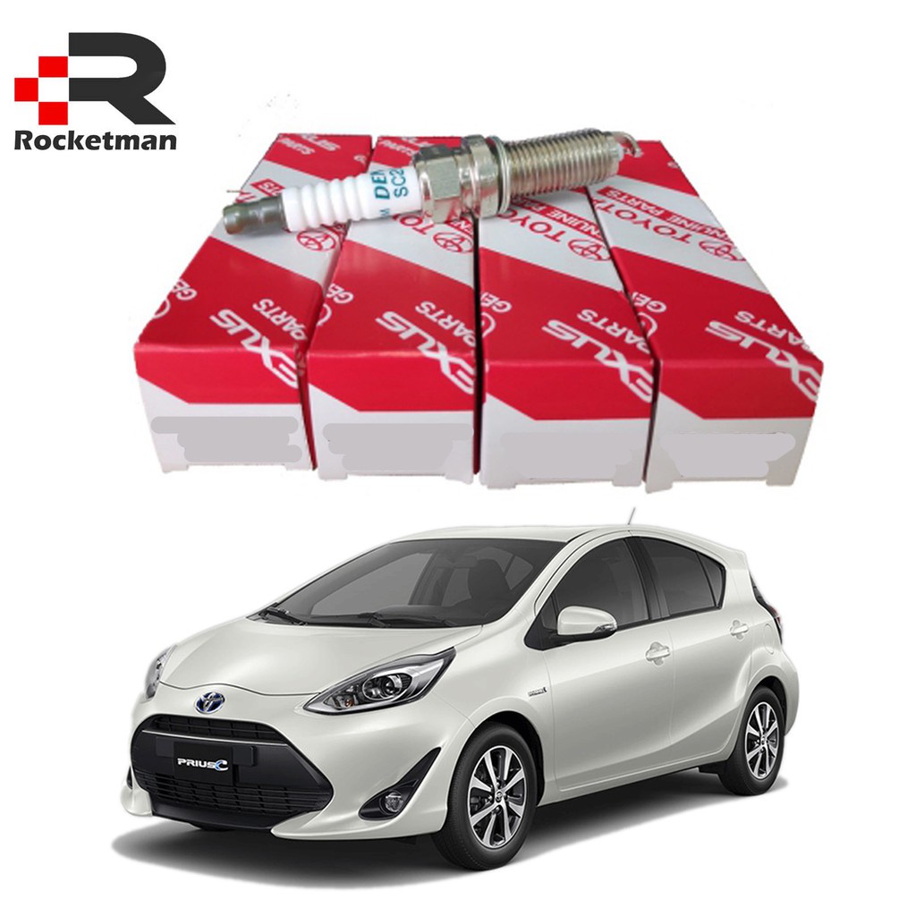 TOYOTA SPARK PLUG PRIUS C HYBRID NHP10 (4PCS) (9091901265) (FK16RA8