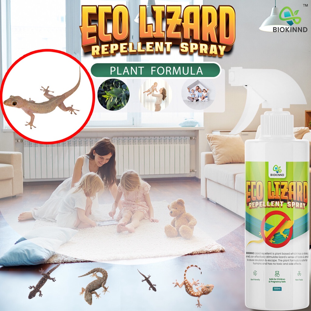 BIOKINND Eco Lizard Repellent Water Based Spray Penghalau Cicak SAFE TO