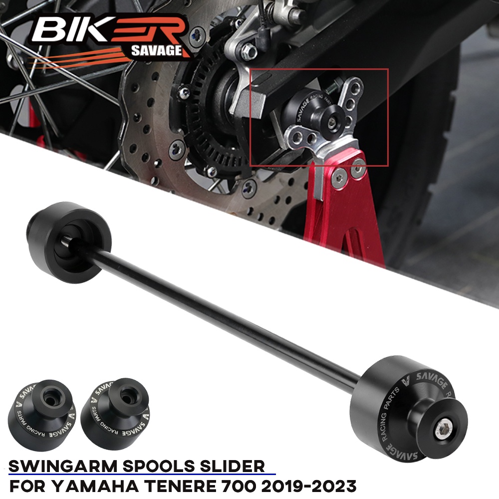 TENERE700 2023 Swingarm Spools Axle Fork Slider For YAMAHA T7 TENERE