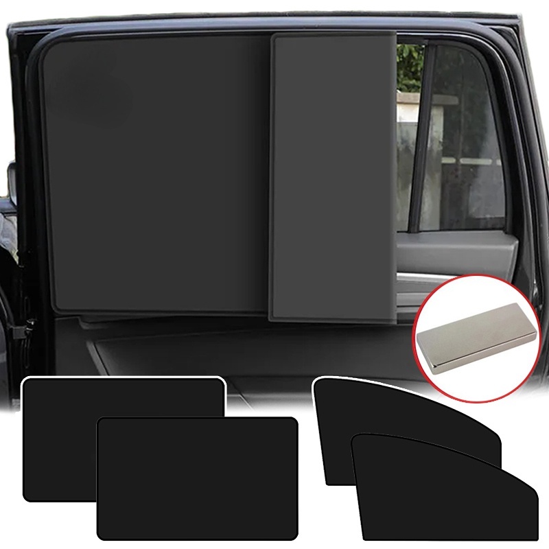 Summer Car Sun Shade Cover/ UV Protection Black Side Window