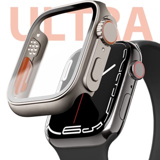 Case+Glass for Apple Watch Ultra 2 49mm Screensaver Shock Protection Bumper  Cover for iWatch