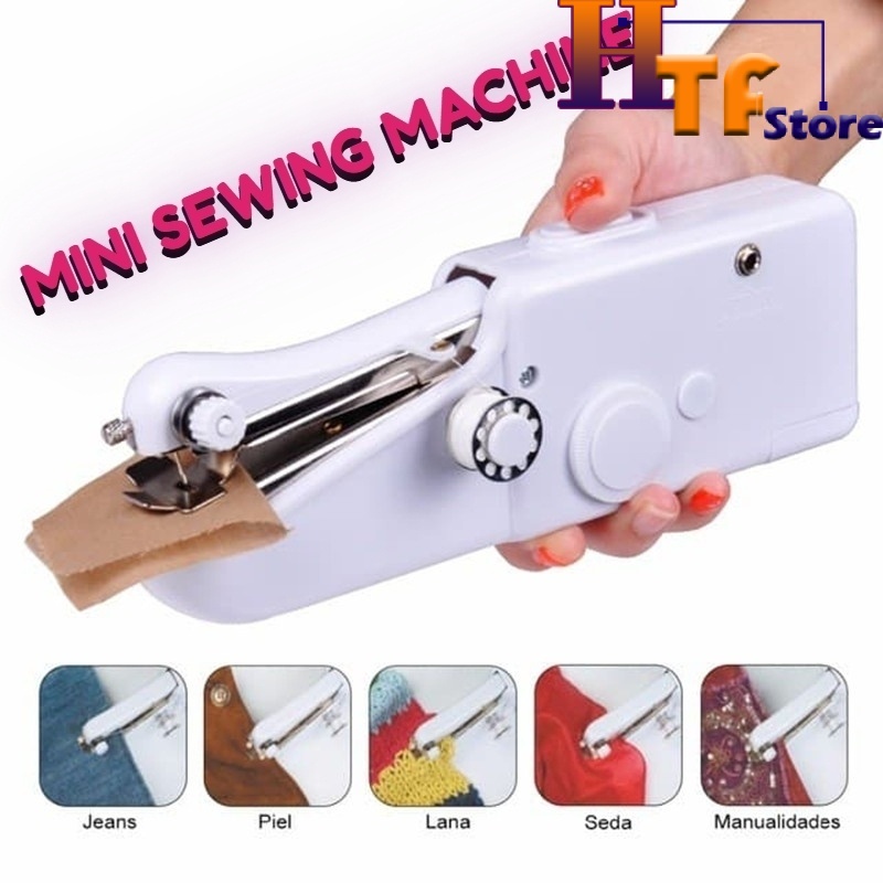 Handy Sewer Stitch Mini Sewing Machine Portable Cordless Electric Handheld  Cloth