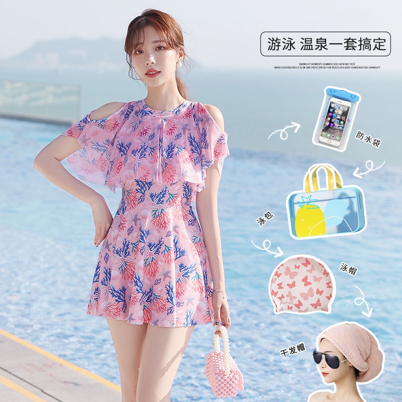 Swimsuit Women Hot Spring 2023 New Style Influencer Cover Belly Slimmer