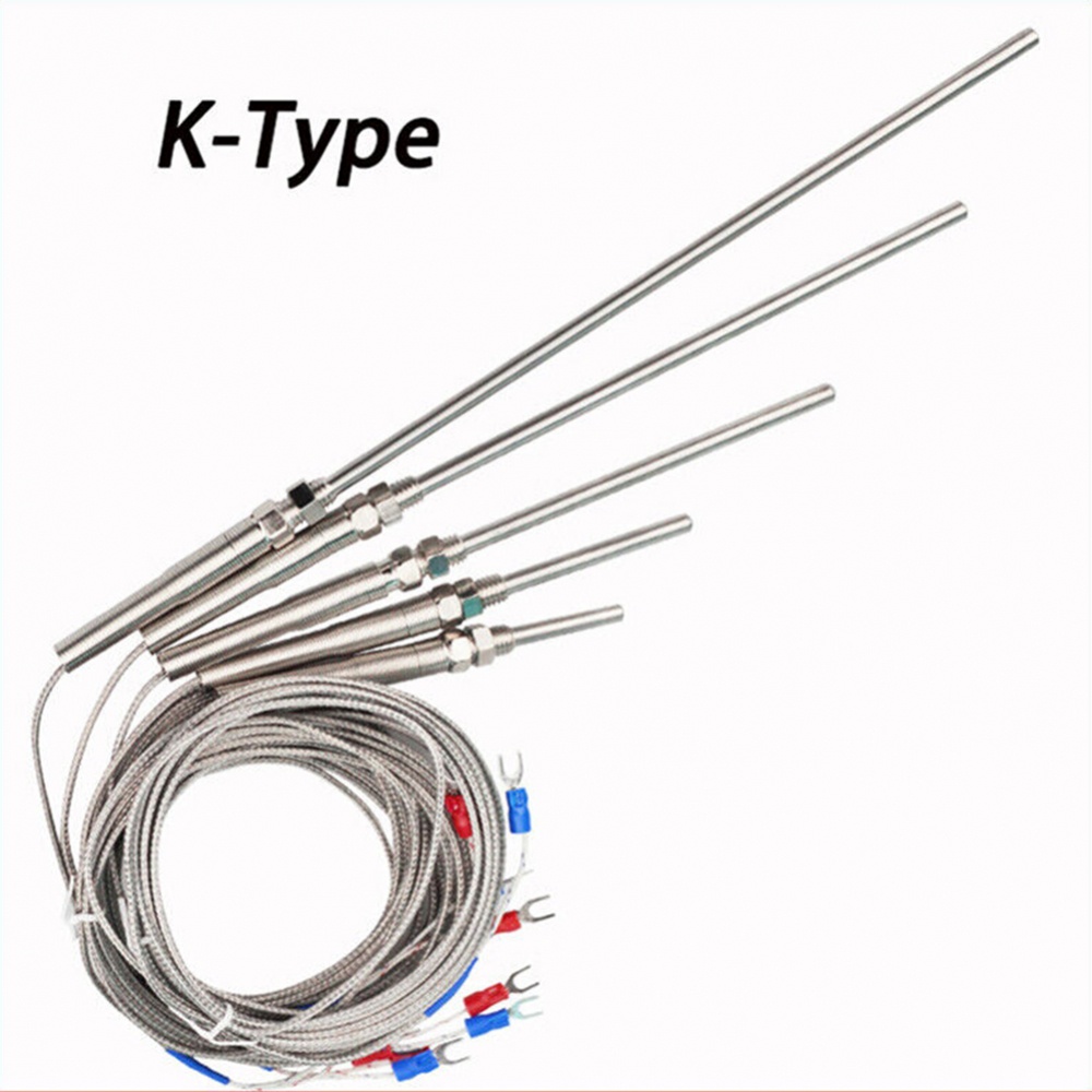 Temperature Sensor 1m/2m/3 M/ 4m/5m Controller K Type Kit Thermocouple ...