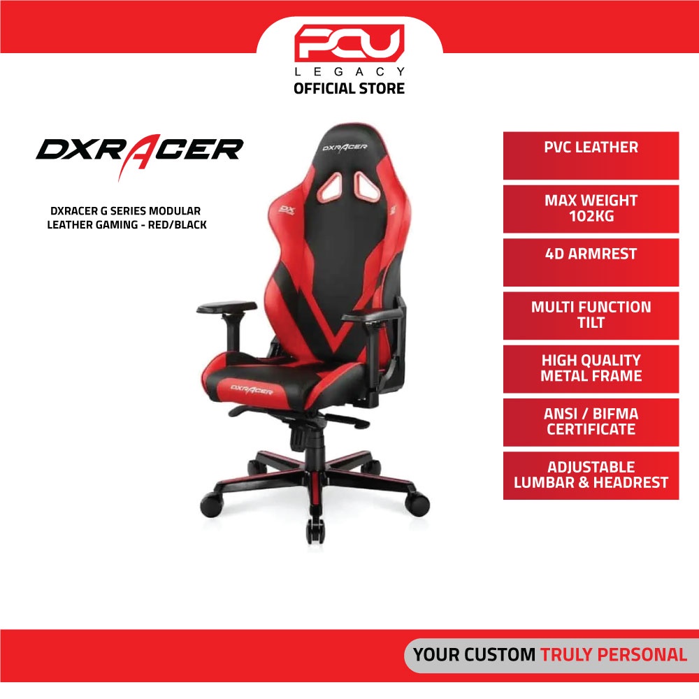 Dxracer leather discount