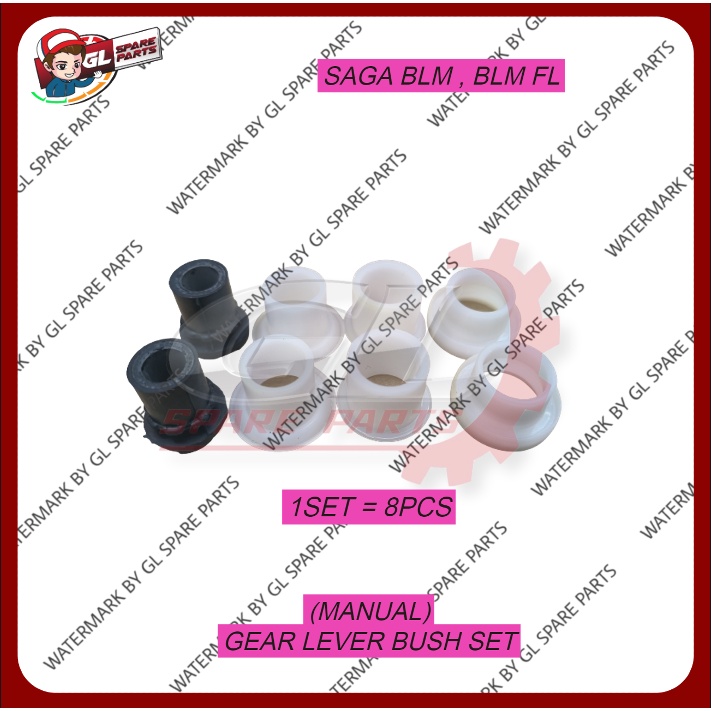 GEAR LEVER BUSH KIT SET (MANUAL) PROTON BLM / BLM FL (1SET = 8PCS