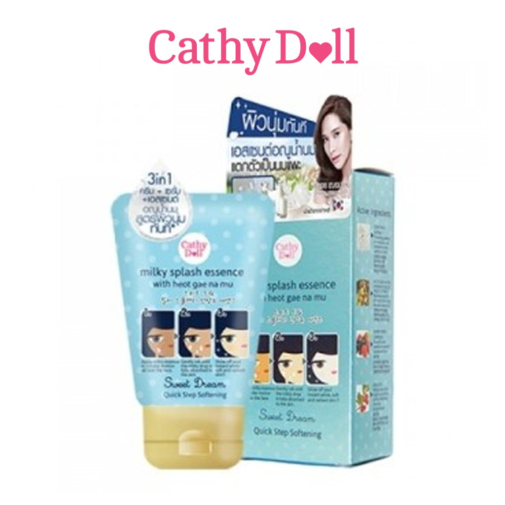 CATHY DOLL Water Splash Essence with Heot Gae Na Mu 50g Original