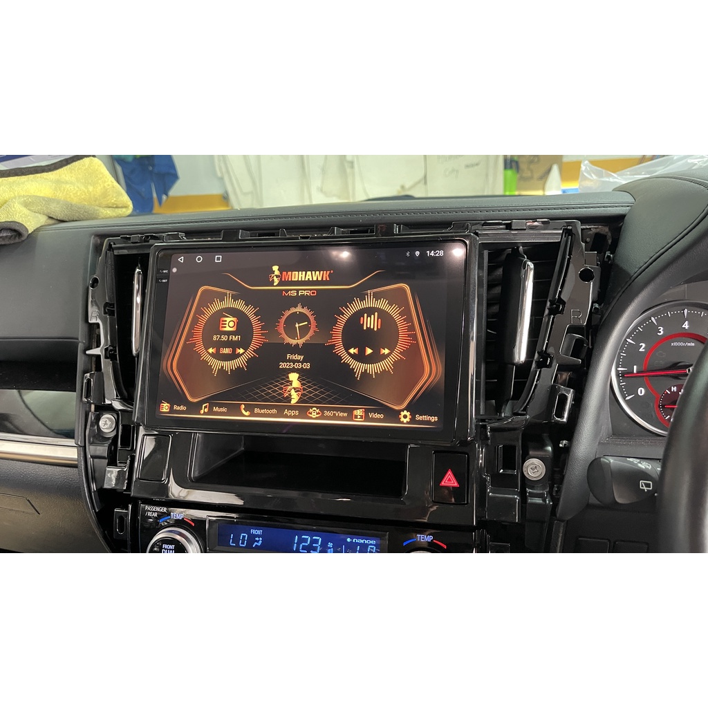 (Free 360 Camera) Mohawk MS PRO Series 2K Resolution Car Android player ...