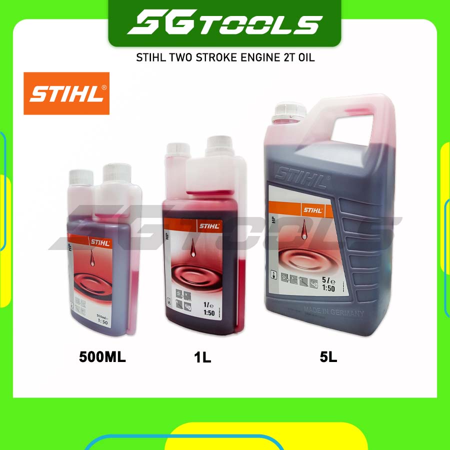 STIHL TWO STROKE ENGINE 2T OIL (500ML,1L,5L)/ MINYAK 2T OIL 2 STROKE ...