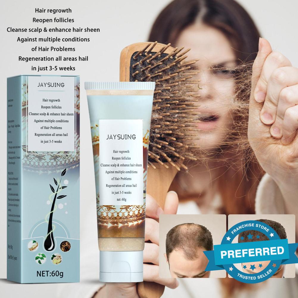 JAYSUING 60g Herbal Scalp Scrub Cream To Remove Dandruff And Relieve