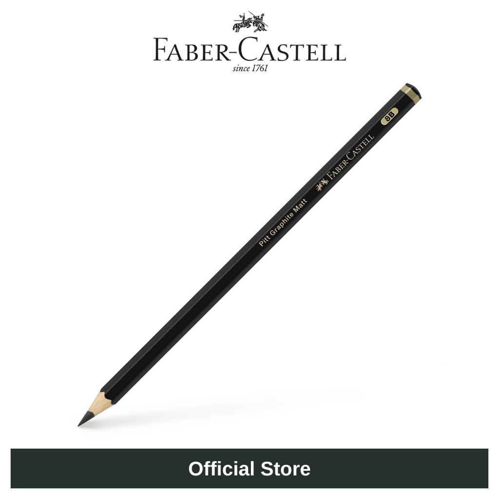 Faber-Castell Pitt Graphite Matt - Lápices Grafito Mate (Disponible En 3 Grados