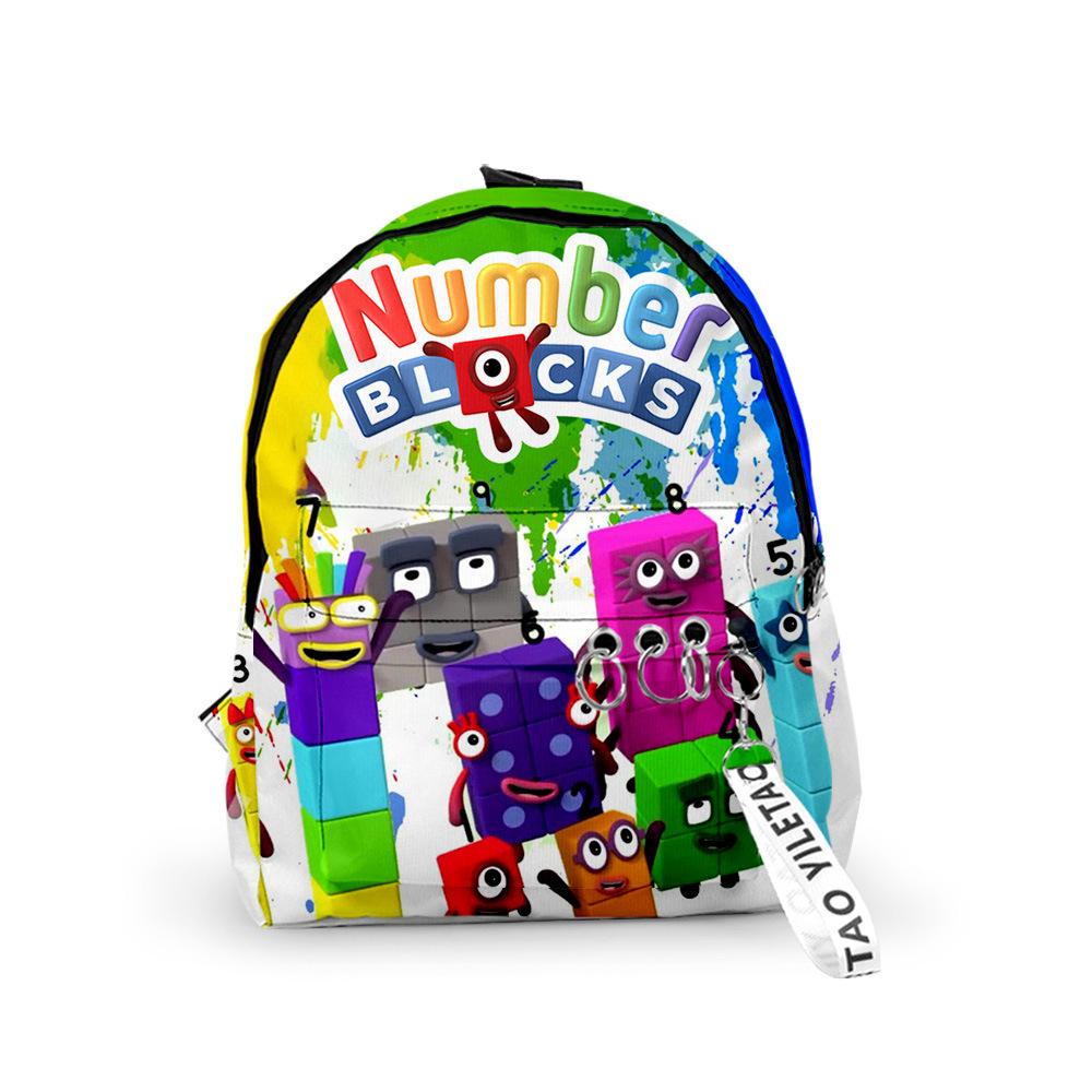 Numberblocks Numberblocks Print Children's Schoolbag Primary and ...