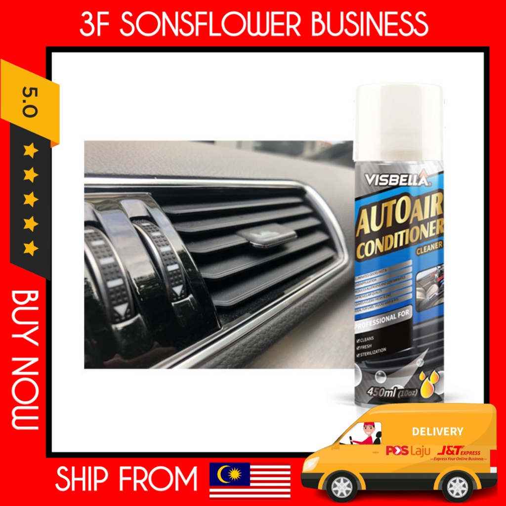 Visbella Auto Air Conditioner Cleaner Car Cooling Coil Air Conditioner