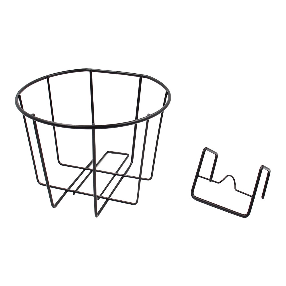 1pc Plant Wall Hanger Metal Railing Planters Hanging Flower Holder