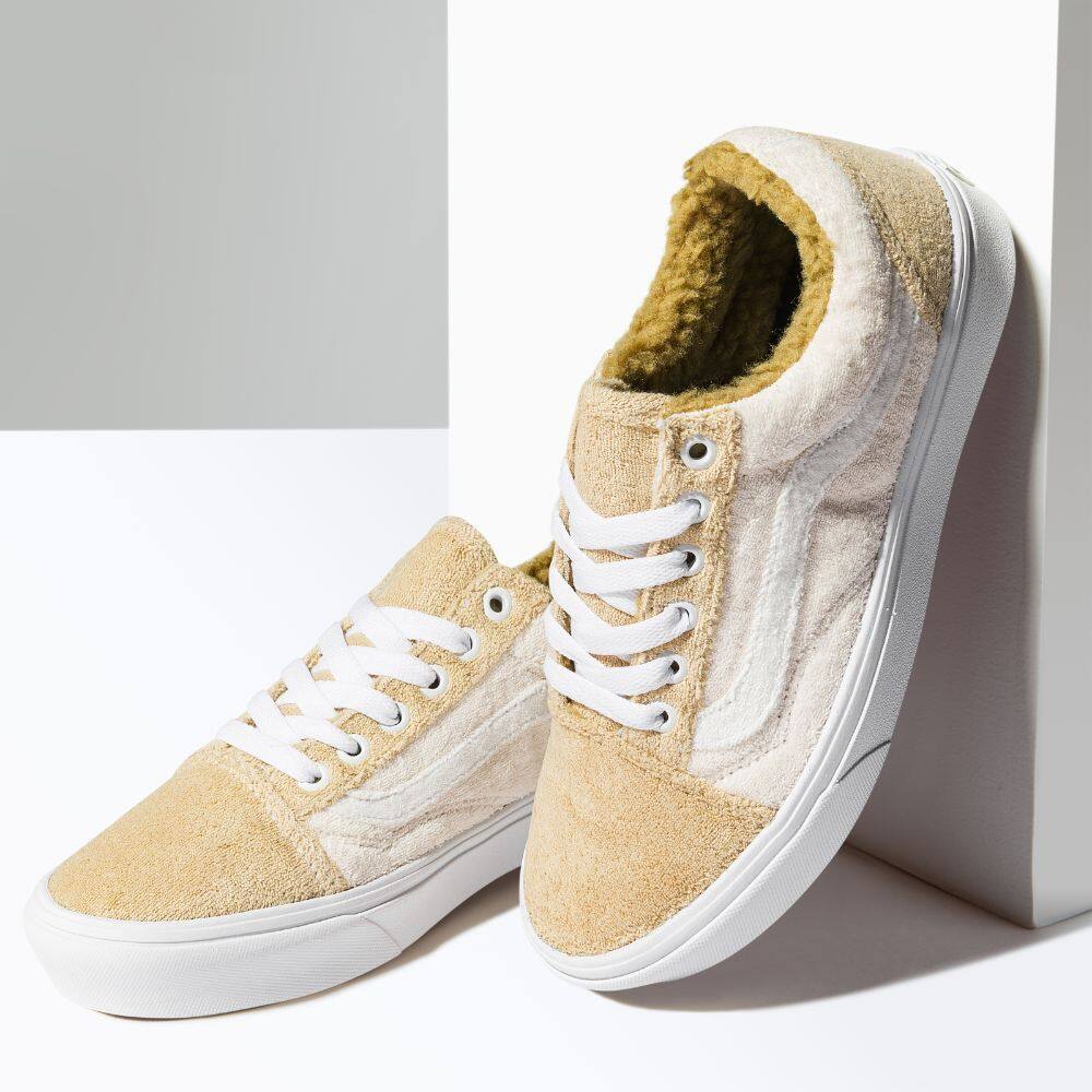 Vans ComfyCush Old Skool Sneakers Men (Unisex US Size) BEIGE VN0A5DYCKHK1 |  Shopee Malaysia